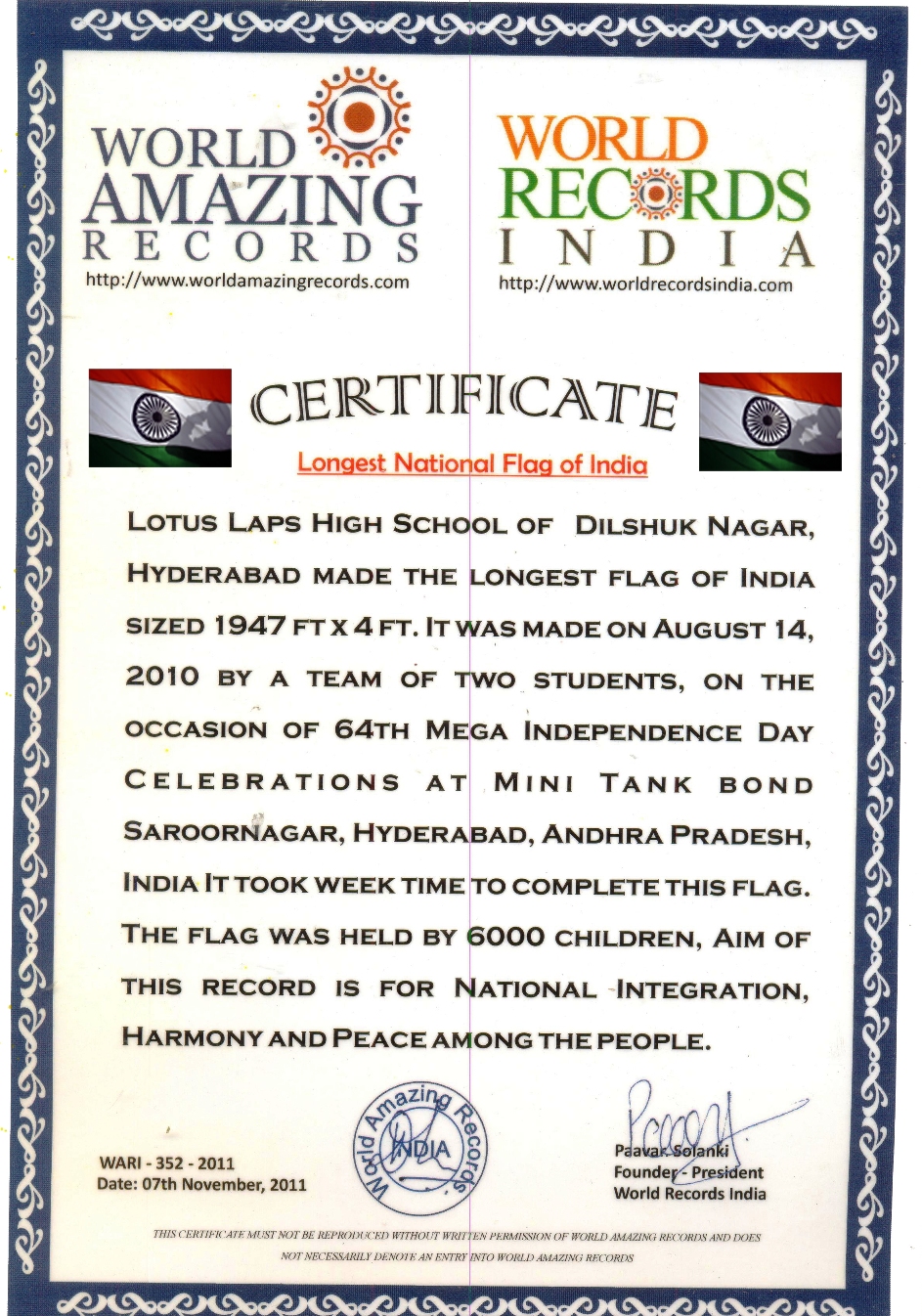 Award